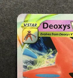 Deoxys VSTAR SWSH268 - Black Star Promo Full Art Holo Pokemon - Image 2