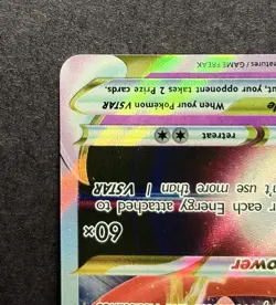 Deoxys VSTAR SWSH268 - Black Star Promo Full Art Holo Pokemon - Image 5