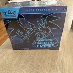 Pokemon Mega Evolution Phantasmal Flames Elite Trainer Box ETB Sealed - Image 1