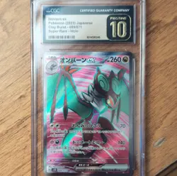 Pokemon Noivern ex 089/071 Clay Burst Super Rare Holo CGC Pristine 10 Japanese - Image 1