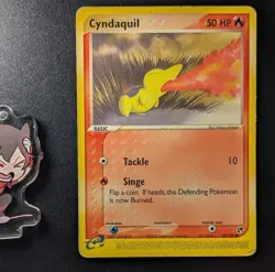 Cyndaquil - ex Sandstorm Common 59/100 2003 MP Pokemon - Image 1