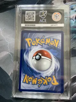 Meowth 106/094 Phantasmal Flames Holo Ace 10 Gem Mint Perfect Sub Grades Pokemon - Image 2