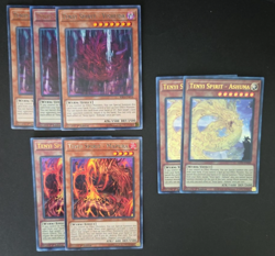 Yugioh Tenyi Spirit 7 Card Set Vishuda Ashuna Mapura GFP2 Ultra Rare - Image 1
