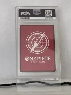 One Piece Card Game Rob Lucci OP07-079 Leader ALT ART Japanese PSA 10 - Image 2