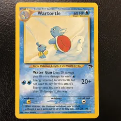 Pokemon TCG Wartortle Card 15/18 Southern Islands Non-Holo Vintage HP - Image 1