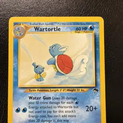 Pokemon TCG Wartortle Card 15/18 Southern Islands Non-Holo Vintage HP - Image 2