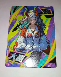 Goddess YAMATO CM 003 Embossed Card Fantasy Anime Waifu ONE PIECE Collector Card - Image 1
