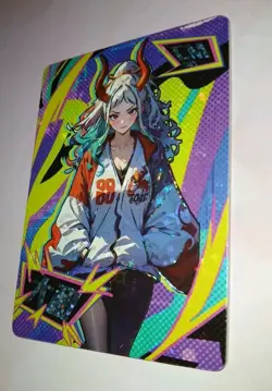 Goddess YAMATO CM 003 Embossed Card Fantasy Anime Waifu ONE PIECE Collector Card - Image 2