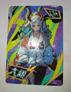 Goddess YAMATO CM 003 Embossed Card Fantasy Anime Waifu ONE PIECE Collector Card - Image 4