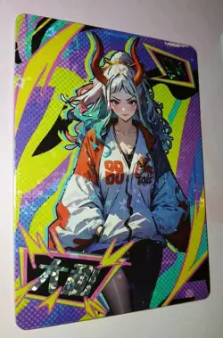 Goddess YAMATO CM 003 Embossed Card Fantasy Anime Waifu ONE PIECE Collector Card - Image 5