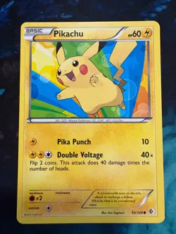 Pikachu 50/149 Boundaries Crossed 2012 Pokemon Card LP - Image 1