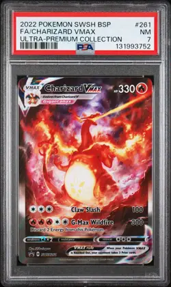 2022 Charizard VMAX SWSH261 SWSH Promo Cards Holo PSA 7 -NM - Image 1