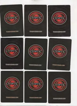 Chaotic lot #143. Lot of 12 Attack cards - Image 2