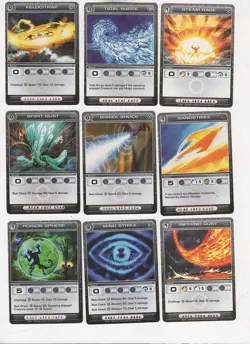 Chaotic lot #144. Lot of 12 Attack cards - Image 1