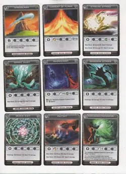 Chaotic lot #141. Lot of 12 Attack cards - Image 1