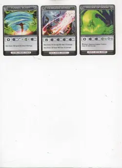 Chaotic lot #142. Lot of 12 Attack cards - Image 3