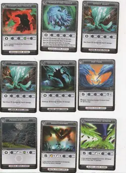 Chaotic lot #148. Lot of 12 Attack cards - Image 1