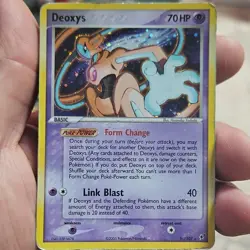 Pokemon TCG Deoxys EX Deoxys 16/107 Holo Rare Exclusive 2005 Card - Image 1