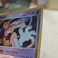 Pokemon TCG Deoxys EX Deoxys 16/107 Holo Rare Exclusive 2005 Card - Image 5