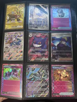 RARE POKEMON CARD BINDER WITH LOTS OF VALUABLE CARDS - Image 2