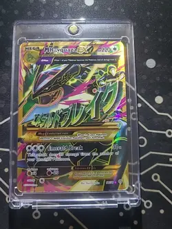 Pokemon TCG M Rayquaza EX Full Art Ultra Rare Ancient Origins Card 98/98 - Image 1