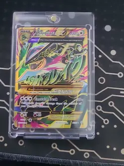 Pokemon TCG M Rayquaza EX Full Art Ultra Rare Ancient Origins Card 98/98 - Image 3