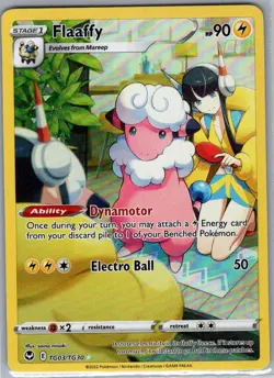 Flaaffy TG03/TG30 SWSH12: Silver Tempest Trainer Gallery - Pokemon Card - NM - Image 1