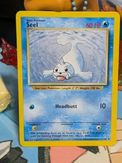 4th Print Base Set Seel 41/102 Uncommon Pokemon Card *Free Shipping* - Image 1