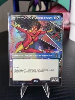 Spider-Woman, Stunning Savior (Borderless) Marvel's Spider-Man Foil R0230 - Image 1