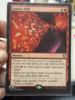 Magic The Gathering Jeska’s Will #187/361 - Image 1