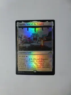 MtG Kamigawa Neon Dynasty FOIL Eiganjo Seat of the Empire 268 NM $0.75 VCT123808 - Image 1
