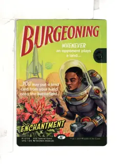 MTG SkeenAB Burgeoning SHOWCASE from SPG. NM. - Image 1