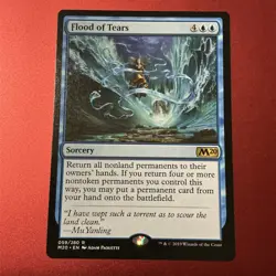 Flood of Tears - 2020 Core Set M20 - Magic the Gathering MTG NM - Image 1
