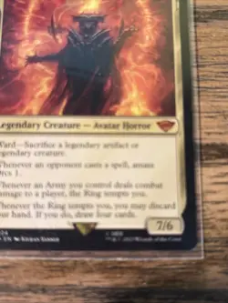 Wizards Sauron, the Dark Lord, Mythic, Universes Beyond LotR, 224 - Image 4