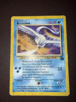 Pokemon! Articuno - WOTC Promo- Non Holo - #22- HP! - Image 2