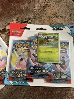 Pokemon TCG Journey Together 3-Booster Blistered Collection Lot of 3 - Image 3