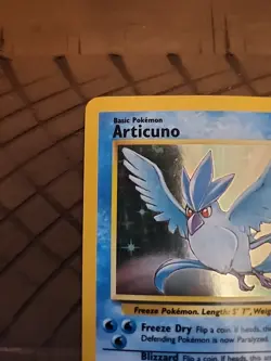 Pokemon Articuno 2/62 Holo Rare Fossil Set 1999 Pokemon TCG WOTC Vintage - NM ❄ - Image 2