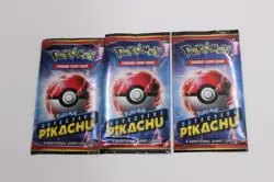 3x Pokemon TCG Detective Pikachu Sealed Booster Pack Brand New - Image 1