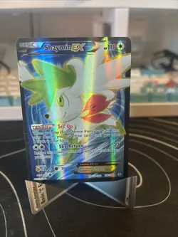 Pokemon TCG Shaymin EX Roaring Skies Textured Holo Card 106/108 - Image 1