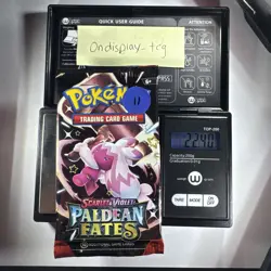 22.40g Paldean Fates Booster Pack Pokemon TCG New Sealed - Image 1