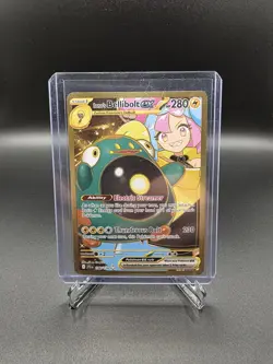 Iono's Bellibolt EX 188/159 Gold Hyper Rare Pokemon TCG Journey Together - Image 1