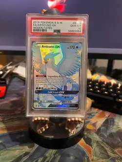 Pokemon PSA 10 Articuno GX Hidden Fates SV54/sv94 - Image 1