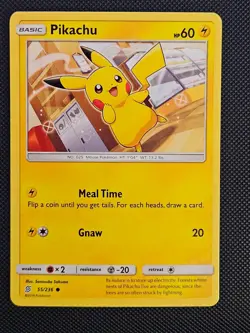PIKACHU 55/236 C UNIFIED MINDS POKEMON NM/M 2019 - Image 1