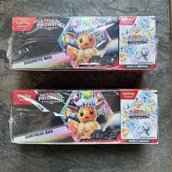 Pokemon Prismatic Evolutions Surprise Box/Booster Sam's Club Bundle (Lot Of 2) - Image 1