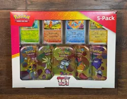 New Pokemon Scarlet & Violet 151 5x Mini Tins Costco 10 Packs (Magneton) - Image 1