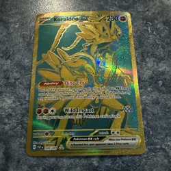 Pokemon TCG Koraidon ex 245/091 Paldean Fates Hyper Rare NM - Image 1