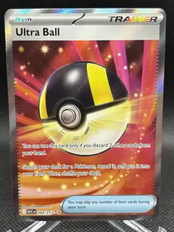 Ultra Ball 264/217 Ultra Rare Mega Evolutions Ascended Heroes Pokemon TCG - Image 1