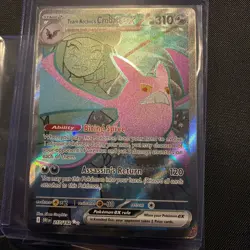Pokemon Destined Rivals, Team Rocket’s Crobat EX, Holo Rare, NM/M, No Scratches! - Image 1