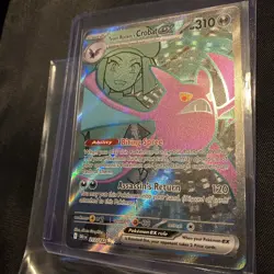 Pokemon Destined Rivals, Team Rocket’s Crobat EX, Holo Rare, NM/M, No Scratches! - Image 5