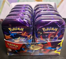 Pokemon TCG Mega Evolution MEGA HEROES MINI TINS LOT OF 10x Factory Sealed - Image 1